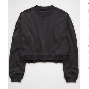 American Eagle Cropped Sweatshirt NWT